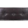 Panca in Giunco con 3 Ceste 105x40x42 cm Marrone