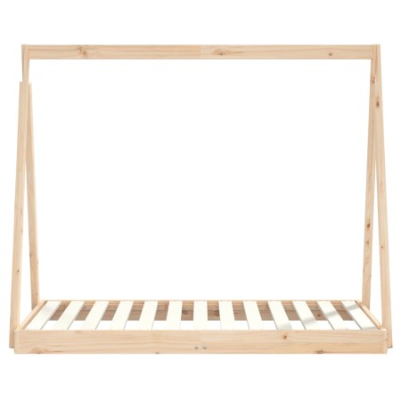 Giroletto per Bambini 70x140 cm in Legno Massello di Pino