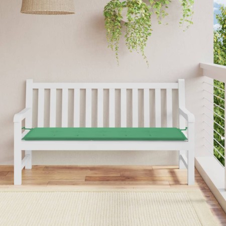 Cuscino per Panca Verde 150x50x3 cm in Tessuto Oxford