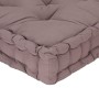 Cuscino per Pallet e Pavimento in Cotone 120x40x7 cm Talpa