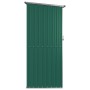 Capanno da Giardino Verde 118,5x97x209,5 cm in Acciaio Zincato