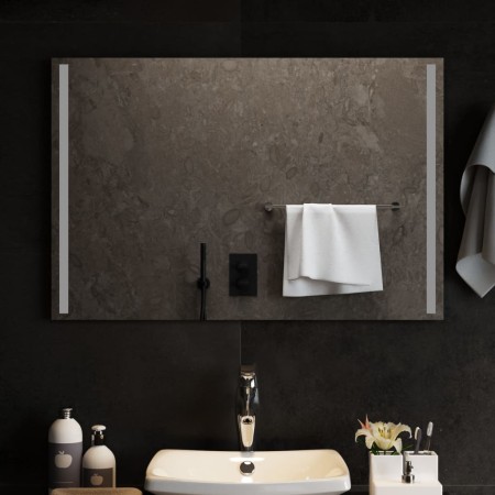 Specchio da Bagno con Luci LED 90x60 cm