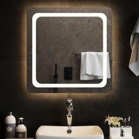 Specchio da Bagno con Luci LED 60x60 cm