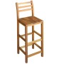 Tavolo e Sedie da Bar Set 7 pz in Legno di Acacia Massello