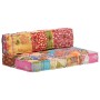 Pouf in Tessuto Patchwork