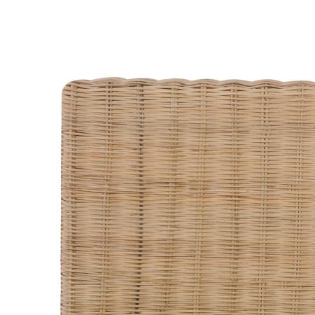 Giroletto Intrecciato a Mano in Vero Rattan 160x200 cm