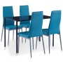 Set da Pranzo 5 pz Blu