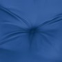 Cuscino per Pallet Blu Reale 120x80x12 cm in Tessuto