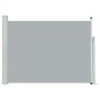 Tenda Laterale Retrattile per Patio 117x500 cm Grigia