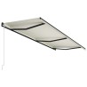 Tenda da Sole Retrattile Automatica 600x300 cm Crema