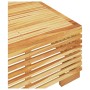 Set Divani da Giardino 2 pz in Legno Massello di Teak