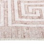 Tappeto Lavabile 120x180 cm Beige Antiscivolo