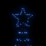 Albero di Natale a Cono Blu 1400 LED 160x500 cm