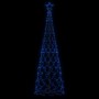 Albero di Natale a Cono Blu 500 LED 100x300 cm