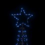 Albero di Natale a Cono Blu 500 LED 100x300 cm