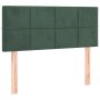 Testiera Verde Scuro 80x5x78/88 cm in Velluto