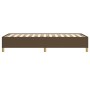 Giroletto Marrone Scuro 90x190 cm in Tessuto