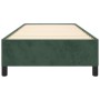 Giroletto Verde Scuro 90x200 cm in Velluto