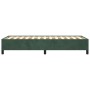 Giroletto Verde Scuro 90x200 cm in Velluto