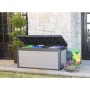 Keter Contenitore da Giardino Premier 570 L Grigio