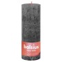 Bolsius Candele Rustiche Colonna Shine 4 pz 190x68 mm Grigio Tempesta