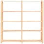 Scaffali a 5 Livelli 2 pz 80x38x170 cm Massello Pino 500 kg