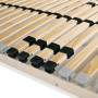 Reti a Doghe 2 pz 7 Zone con 28 Doghe in Legno 80x200 cm