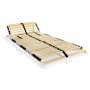 Reti a Doghe 2 pz 7 Zone con 28 Doghe in Legno 90x200 cm