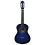 Chitarra Classica Principianti e Bambini e Custodia Blu 1/2 34"