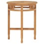 Set da Pranzo da Giardino 3 pz in Legno Massello di Teak
