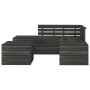 Set Divani da Giardino su Pallet 6 pz