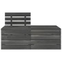 Set Divani da Giardino su Pallet 6 pz