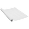 Pellicole Autoadesive per Mobili 2 pz Legno Bianco 500x90cm PVC