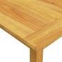 Set da Pranzo da Giardino 9 pz Grigio Scuro
