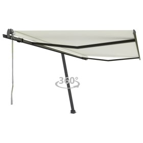 Tenda da Sole Automatica Autoportante 450x300 cm Crema