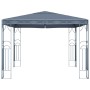 Gazebo con Stringa di Luci LED 300x300 cm Antracite