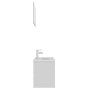 Set Mobili da Bagno Bianco in Truciolato