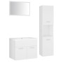 Set Mobili da Bagno Bianco in Truciolato