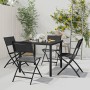 Set da Pranzo per Esterni 5 pz in Acciaio
