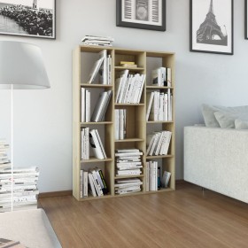 Libreria/Divisorio Rovere Sonoma 100x24x140cm Legno Multistrato