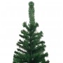 Albero di Natale Preilluminato con Palline 240 cm Verde