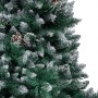 Albero di Natale Preilluminato con Palline e Pigne 180 cm