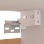 Set Mobili Porta TV 7 pz Bianco in Legno Multistrato