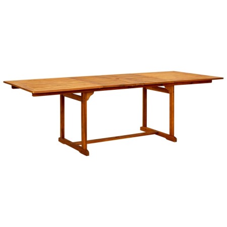 Set Mobili da Pranzo per Giardino 7 pz Legno Massello di Acacia