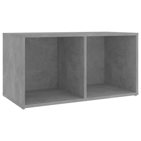 Mobili TV 2 pz Grigio Cemento 72x35x36,5cm in Legno Multistrato