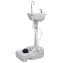 Lavandino con Supporto Portatile da Campeggio con Tenda 20 L