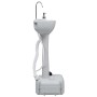 Lavandino con Supporto Portatile da Campeggio con Tenda 20 L