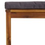 Set Divani da Giardino 4 pz con Cuscini in Massello di Acacia
