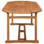 Set da Pranzo da Giardino 11 pz in Legno Massello di Acacia