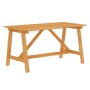 Set Mobili da Pranzo per Giardino 7 pz Legno Massello di Acacia